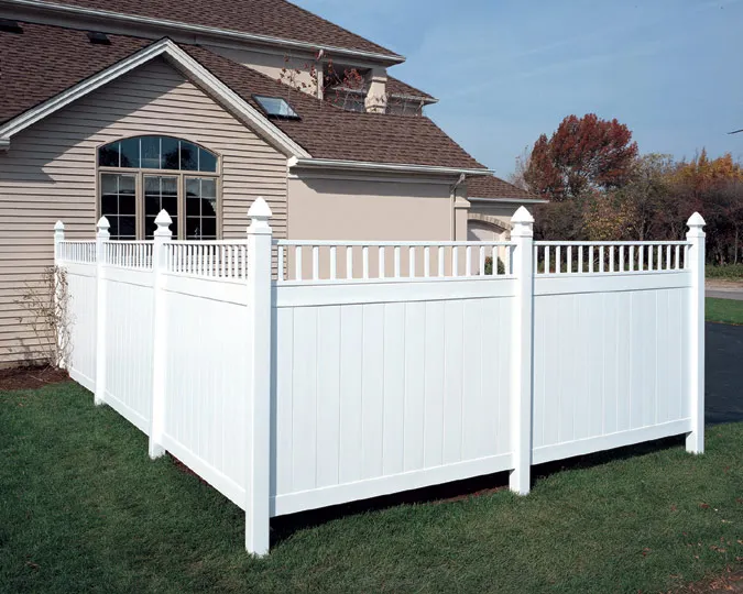 Wholesale Various sizes easy to assemble UV-Proof White Plastic Garden Fencing Vinyl PVC Picket Fence For Export