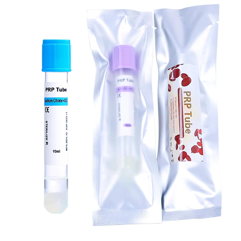 Factory Supplier 10ml Pure PRP Ha Tube acd gel biotin Sodium Citrate for prp centrifuge Wholesale price