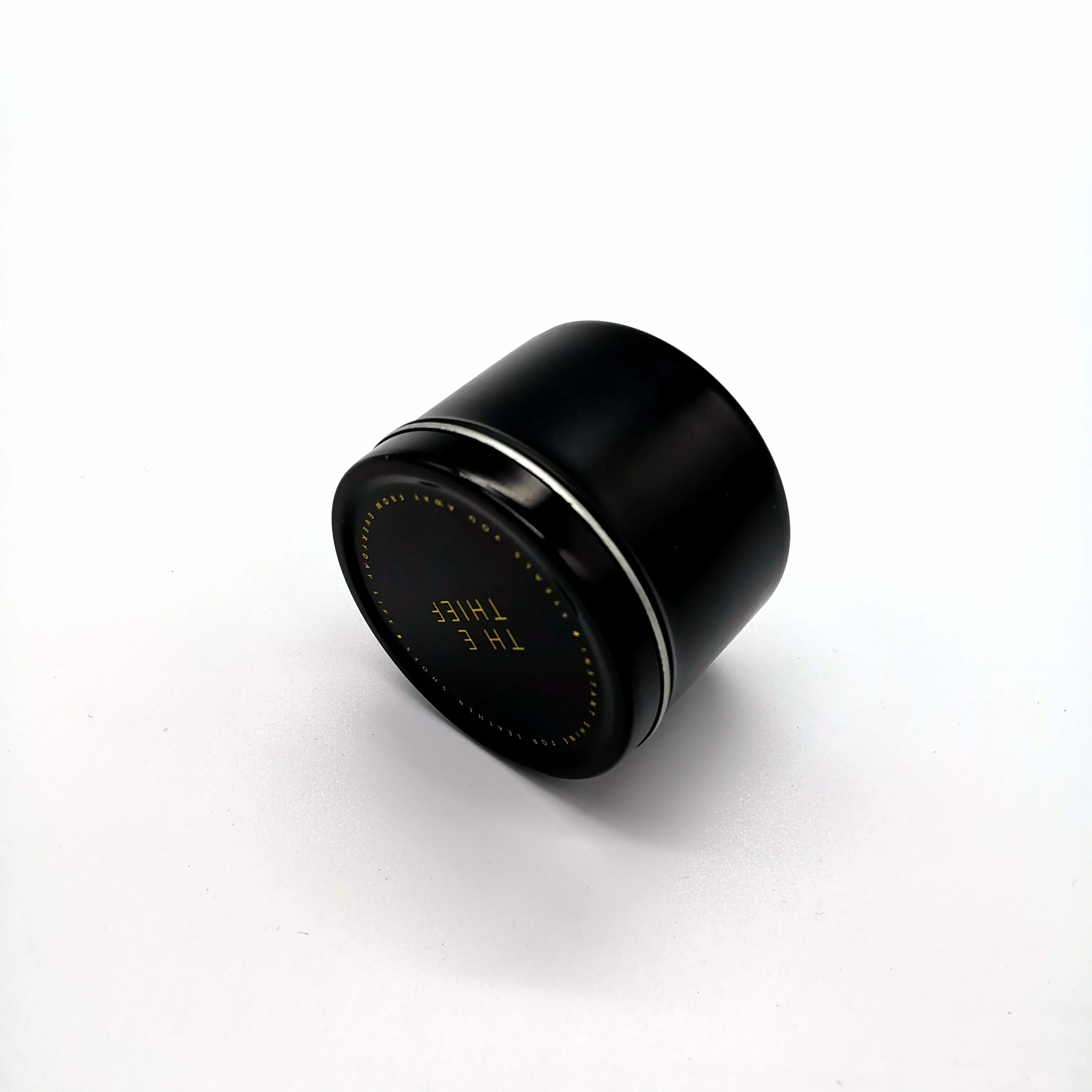 
mini traditional classical brand hotel shoe shine sponge with tin case 