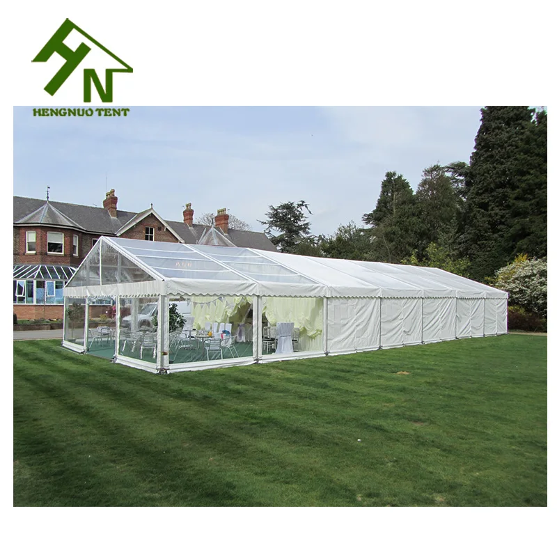 20 meter x 40 meter Clear Span Waterproof Restaurant Dining marquee tent for events
