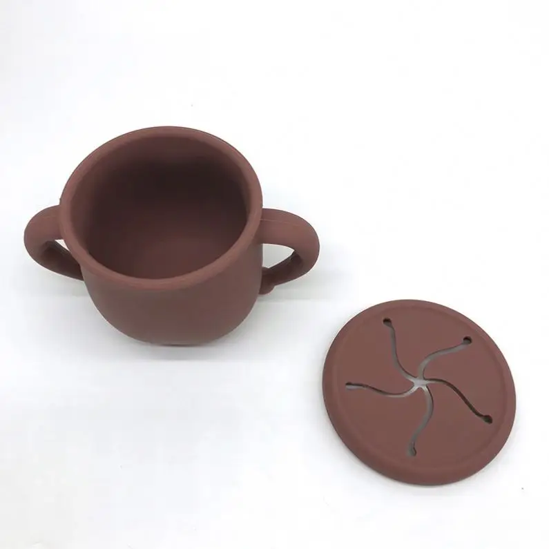 Kid Special Design Silicone Baby Cups with Lids Baby Trainer Cup Toddler for Kids