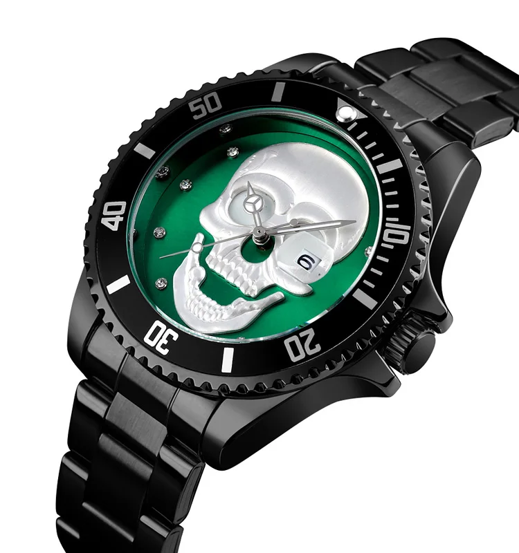 Skmei 9195 best watches men wrist brand skeleton guangzhou 2020 luxury watches