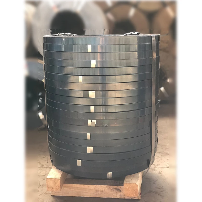 Oscillated Wound Black Painted Galvanized Packing Steel Strapping band