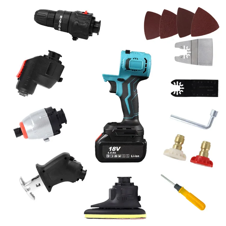 Lithium battery multi-functional multi-purpose treasure lithium battery power tool set