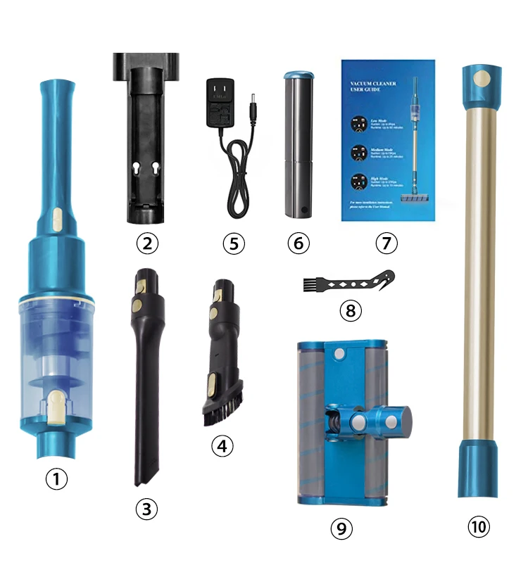 Shiny XL-600 High Quality Durable Wireless Family Car Handheld Vacuum Cleaner