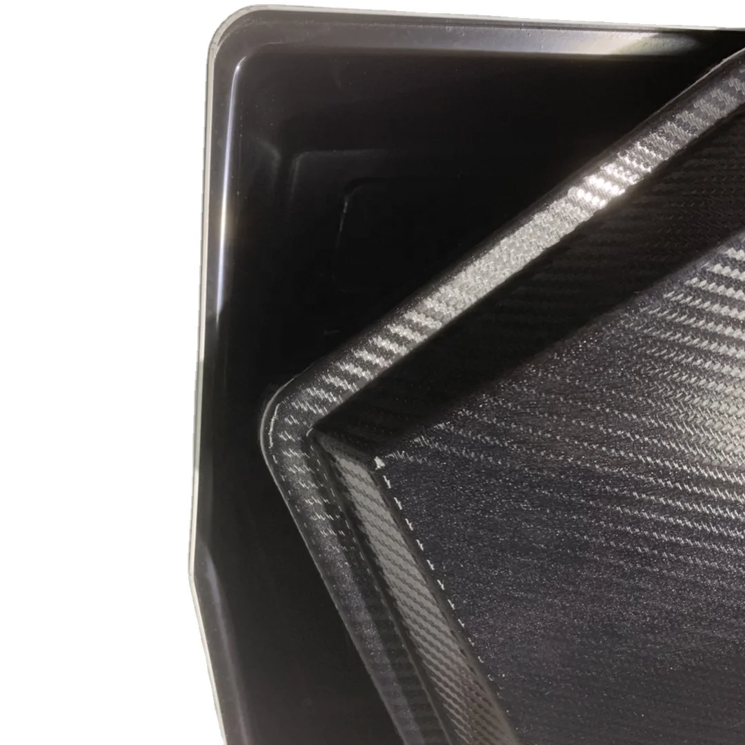 Vacuum Forming High Quality Plastic Factory Waterproof Middle Size Animal Use Plastic Coffin