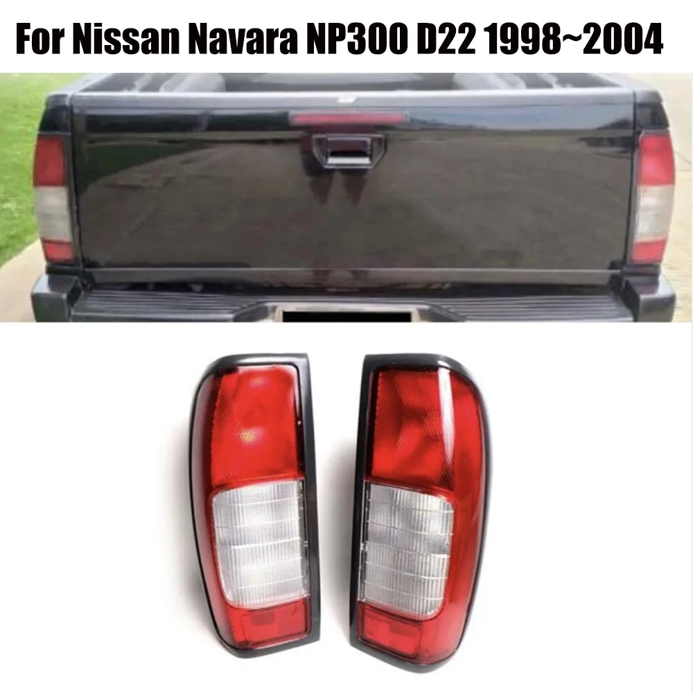 Автомобильные задние фонари для Navara NP300 D22 задний стоп-сигнал в сборе стоп-сигнал 1998 до 2004 ПАРА 265553S325