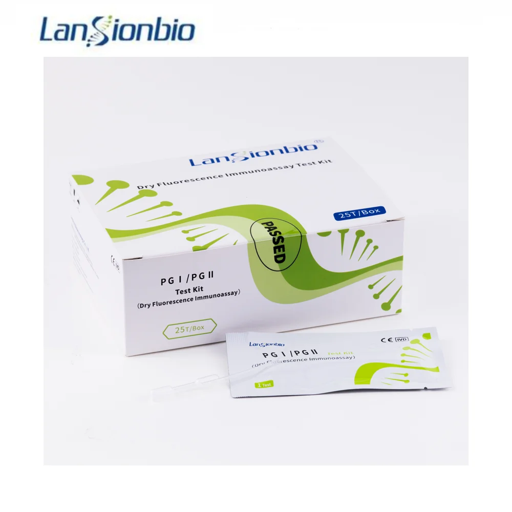 Clinical diagnostic tool rapid analytical instrument blood Testing device fluorescence immunoassay for Gastric Function PGI PGII