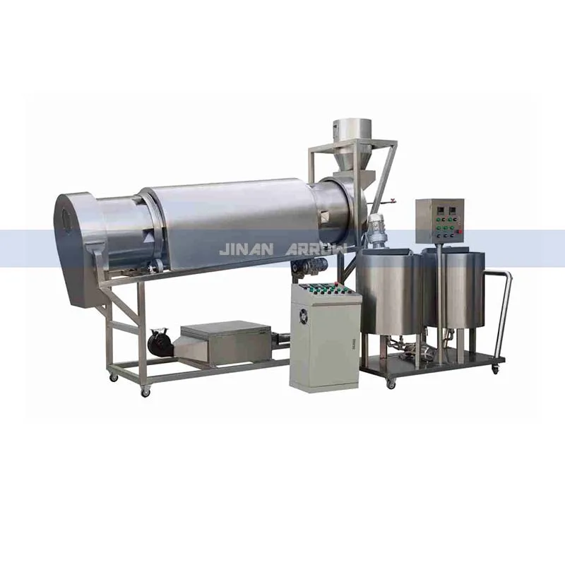 Automatic cheerios snacks roasted cereals food making machines baked cereals process machinery  frosted toasted corn flakes