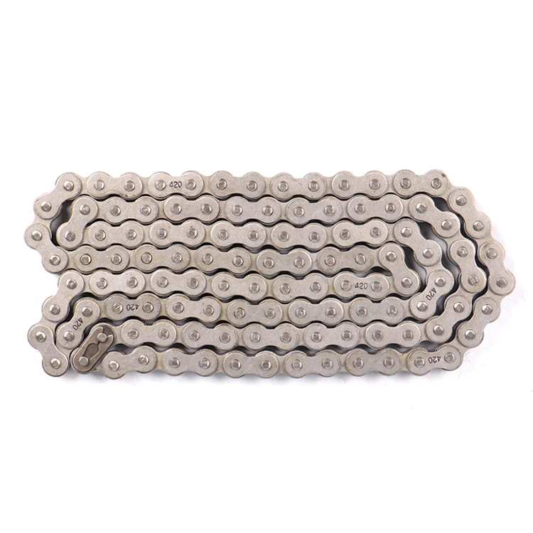 Four Side Riveting Durable 420H Motorcycle Drive Chain,Sprocket Chain