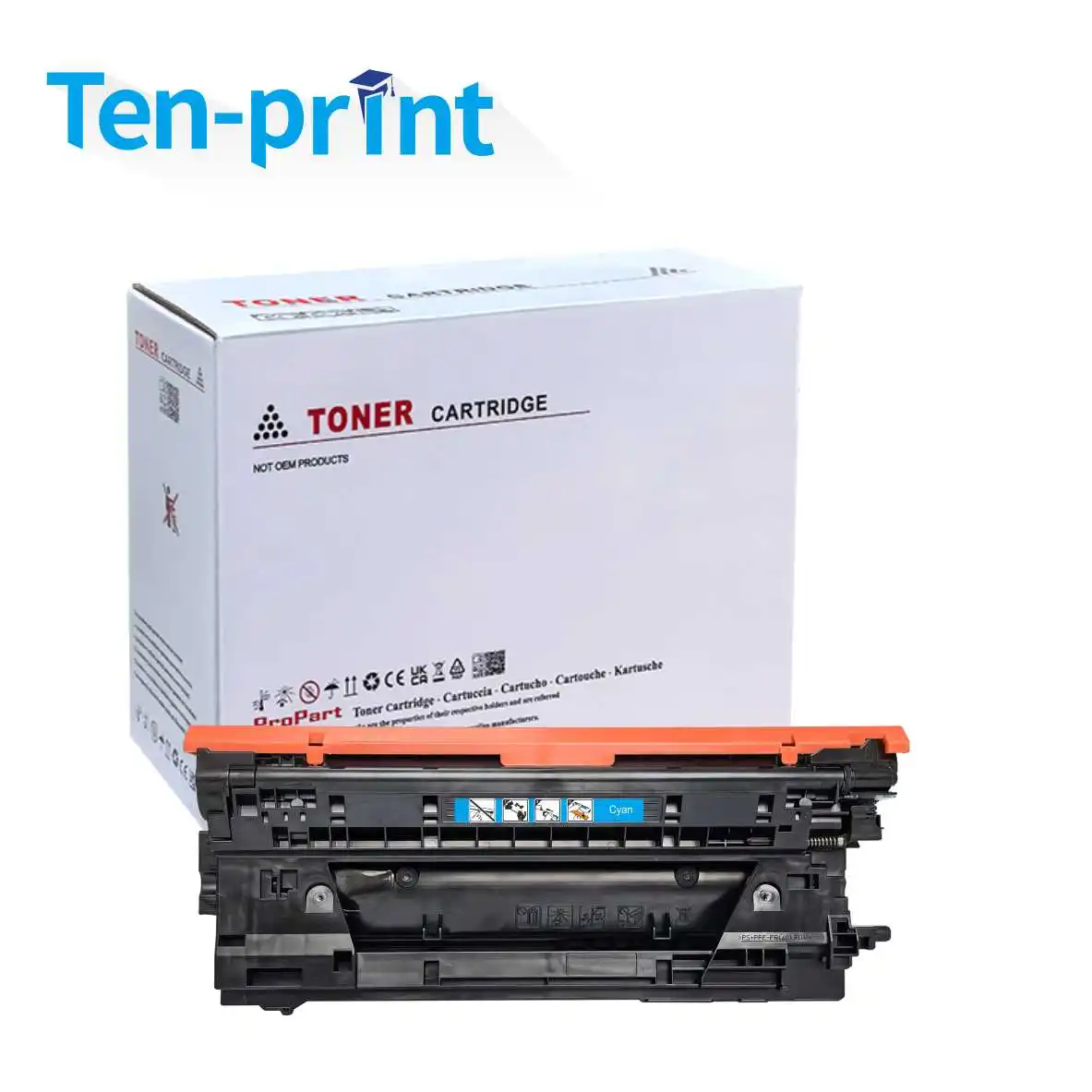 Ten-print Заводская розетка 657X CF470X CF471X CF472X CF473X тонер-картридж для HP M681 M682