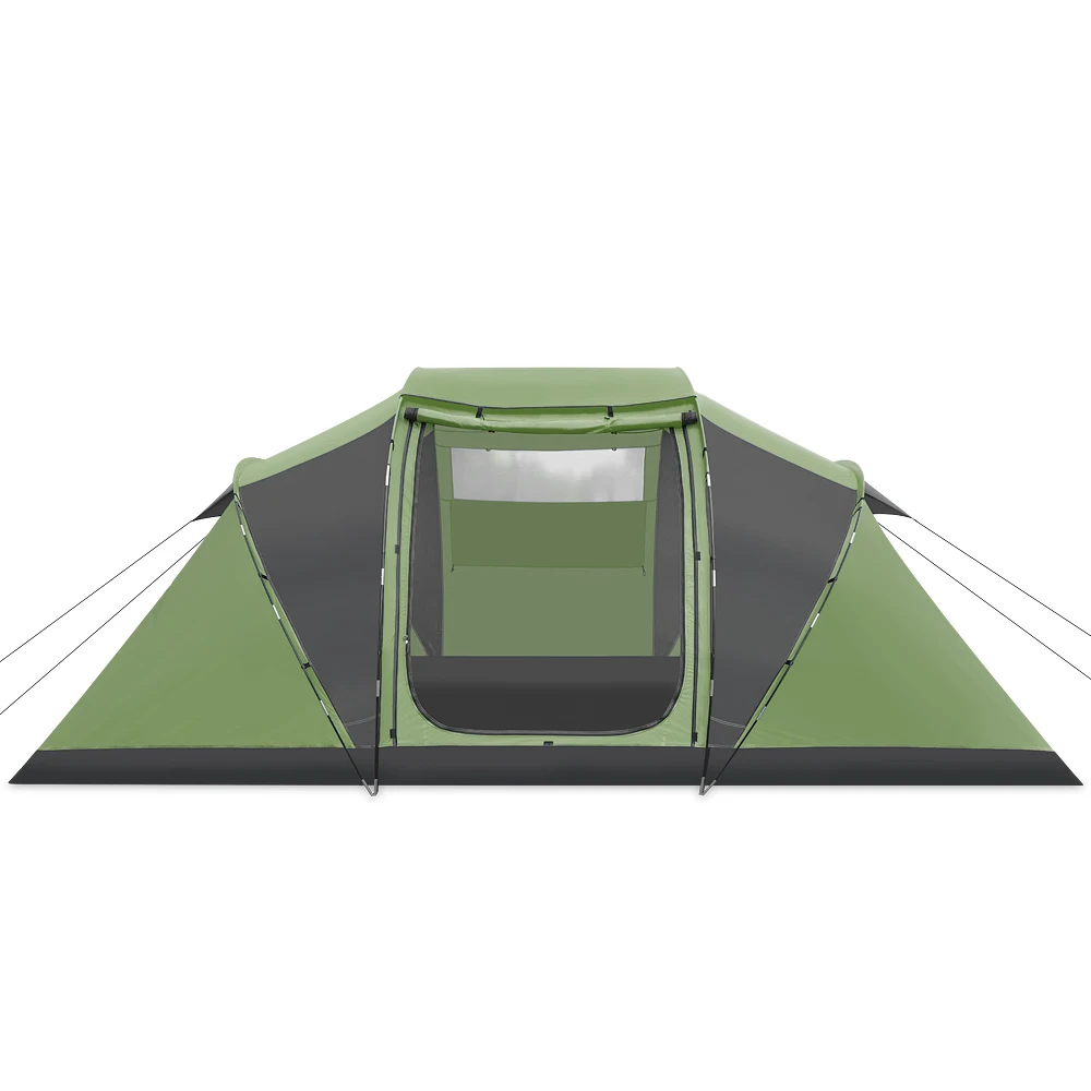 6-8 Person Waterproof Four Seasons Luxury Family Tunnel Glamping Tents Camping Outdoor kids canvas Tent