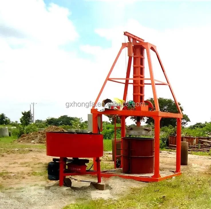 concrete culvert water pipe making machine city drainage cement pipe machine