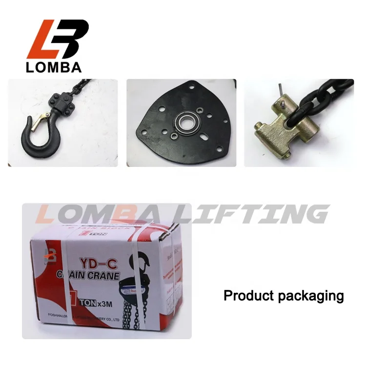0.5 ton 1ton 3 ton 5 ton chain hoist block and tackle /japan chain block 20 ton