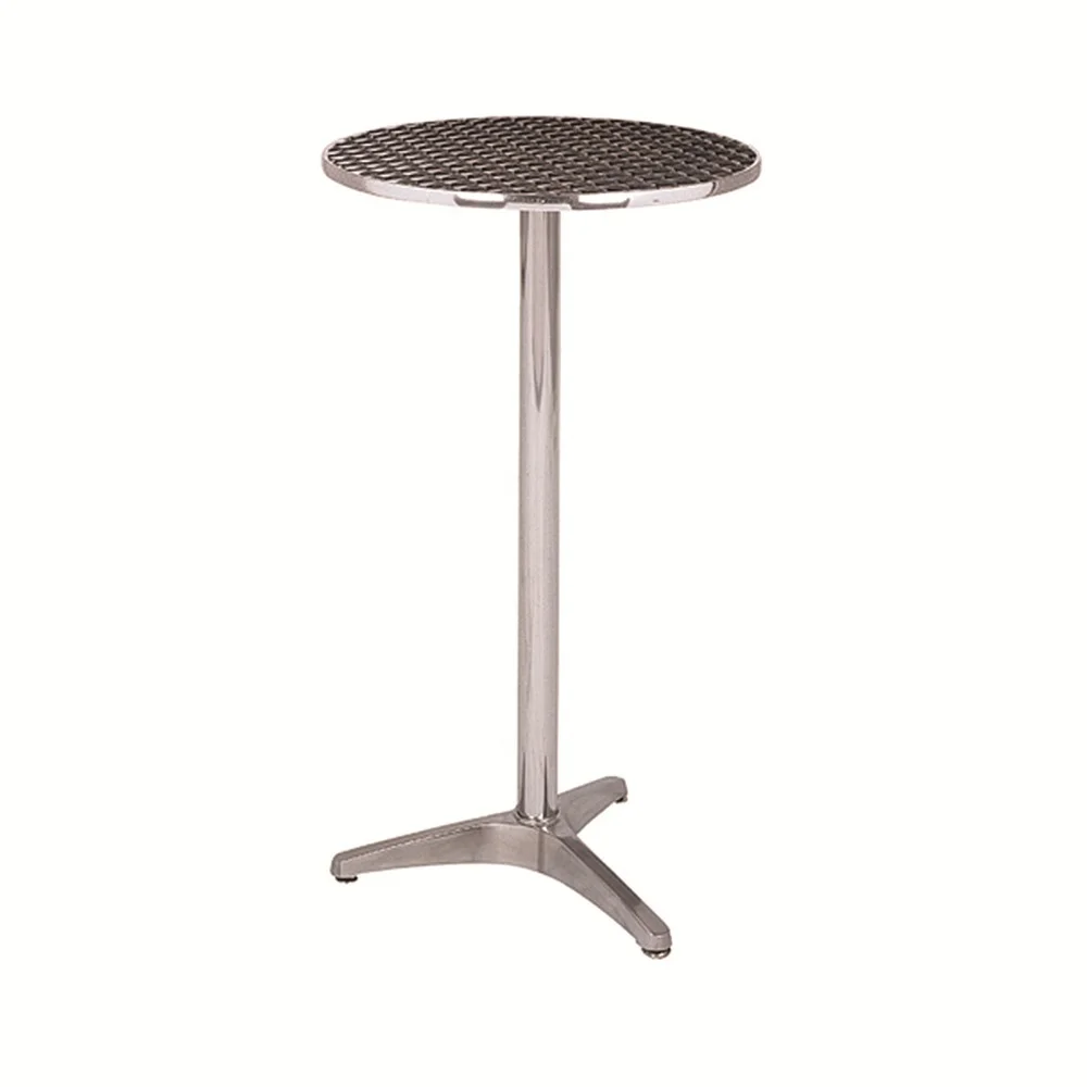 Outdoor stainless steel folding high  bar cocktail table