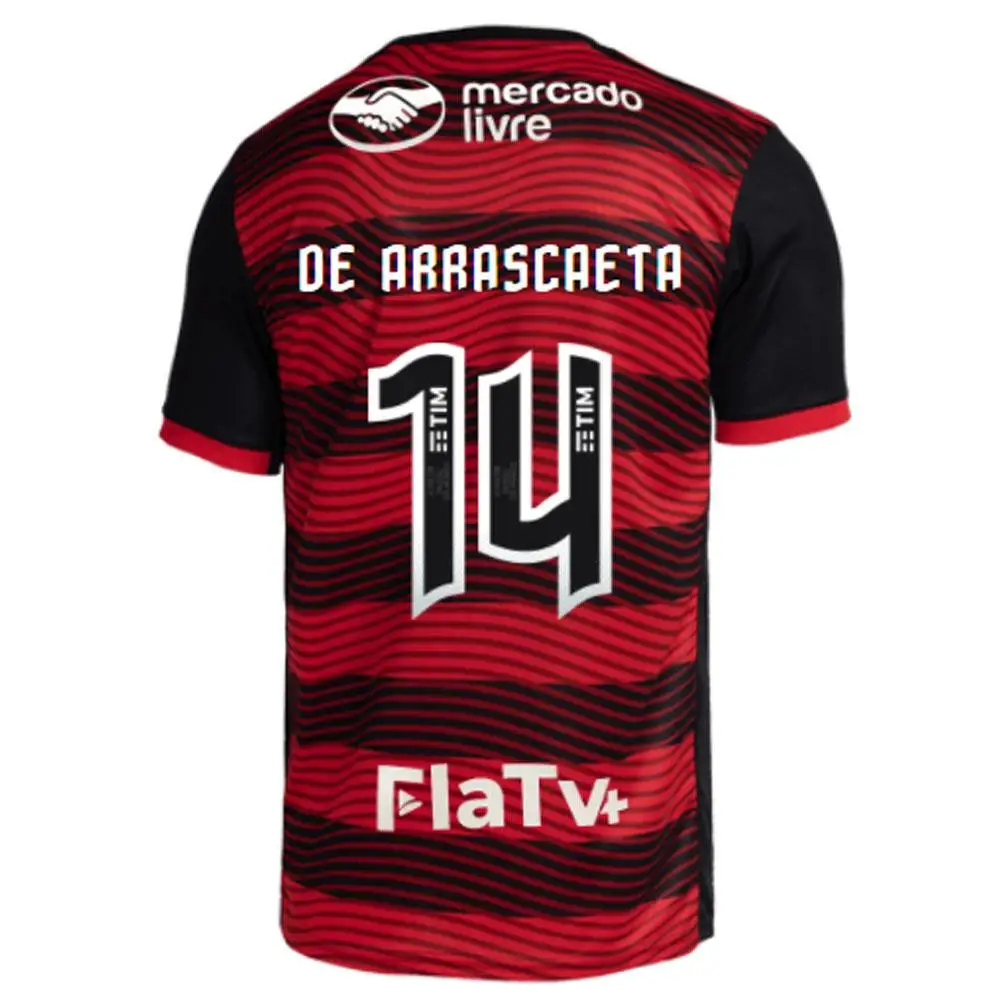 Flamengo soccer jerseys 2022 DE ARRASCAETA GABI B.HENRIQUE football shirts DIEGO E.RIBEIRO PEDRO camisa MENGO