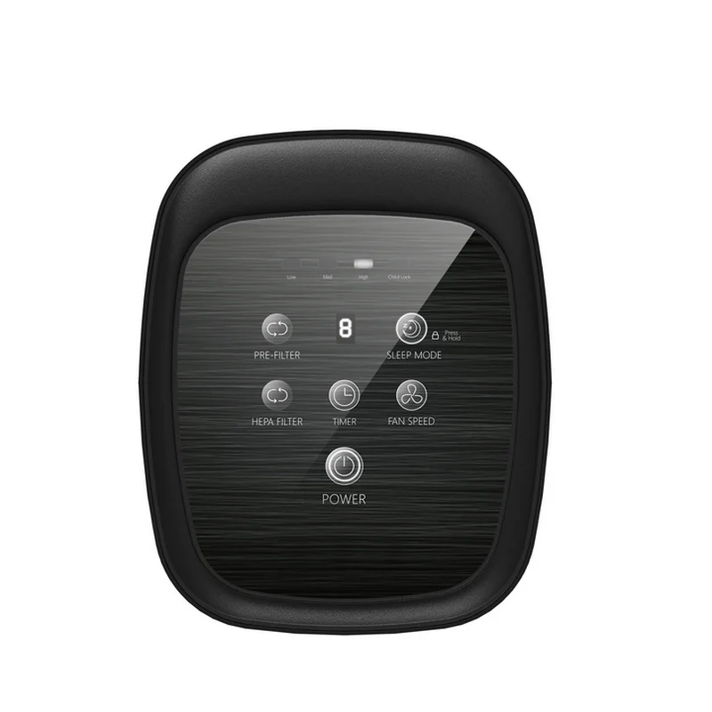 CB CE ROHS 3 Speeds Floor Standing Portable Air Purifier Hepa Filter Air Purifier