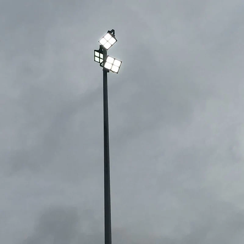 Lowering system explosion proof hot galvanized led high mast lighting