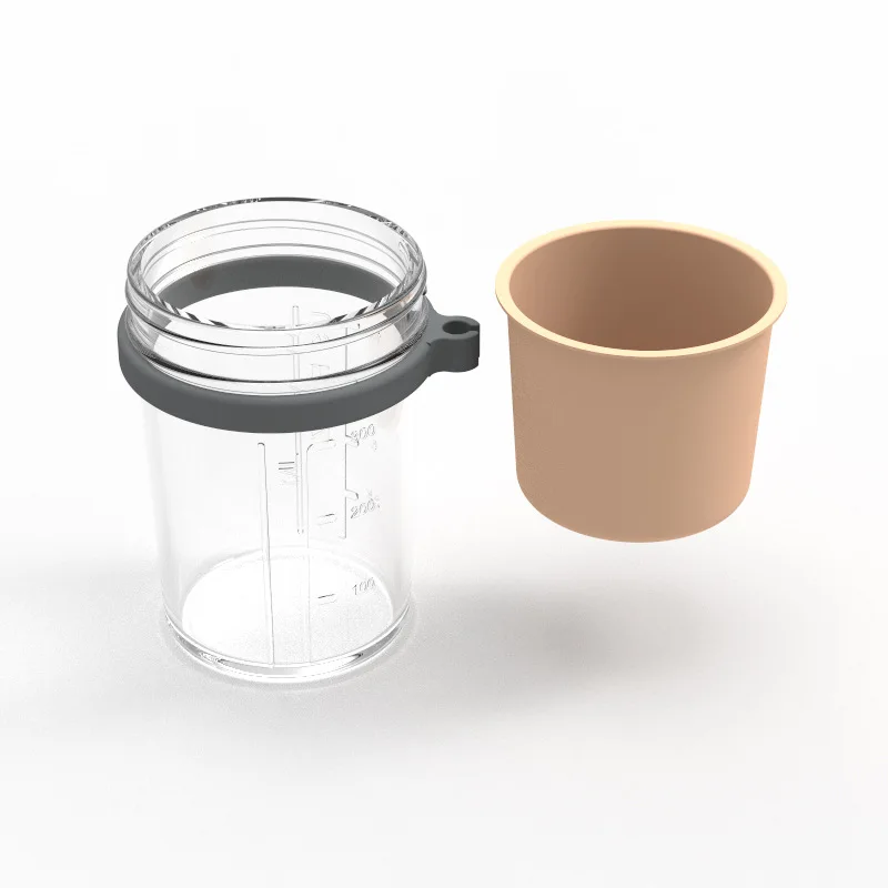 2024 pop sell Overnight Oatmeal Cup Best Sell Mason Jar Food Glass Jar With Lid