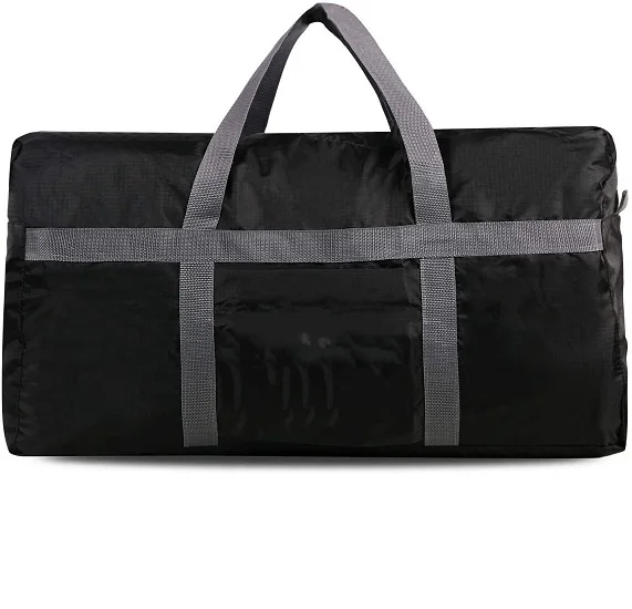 Free sample Extra Large Duffle Bag Lightweight, 96L Water Resistant Travel Duffle Bag Foldable for Men Women, Black