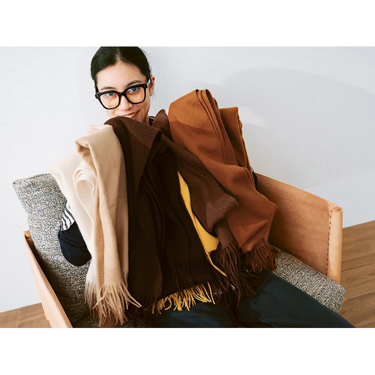 Wholesale fashion classic solid color woven kashmiri pashmina cashmere shawl