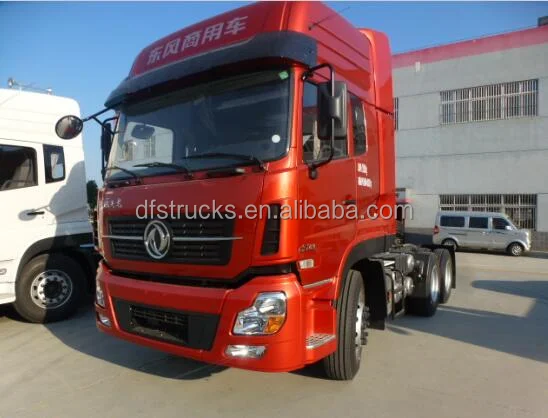 Подержанный дизельный двигатель 6x4 евро в 10 0 т Dongfeng Tianlong серии тягач распродажа!