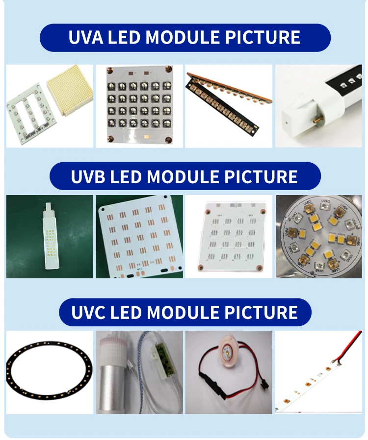 1-3W High Radiant Flux Uv Led Uv Uvb Led Aluminum B Led 290 Nm 308 Nm 300nm 310nm 310nm Led 311nm 345nm340nm 12 Nocai 60 365 Nm
