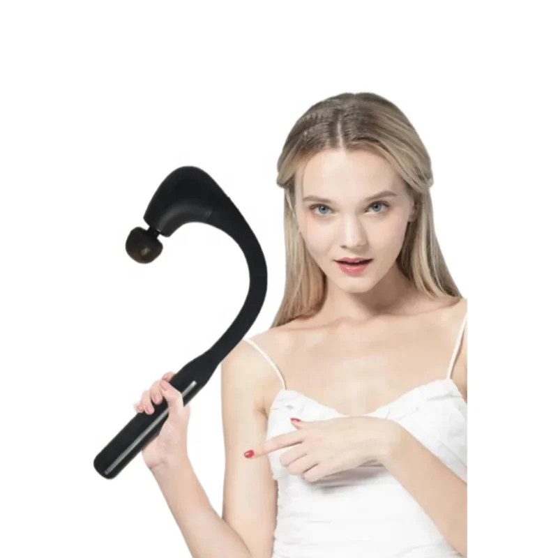 Ergonomic Design Massage Hammer Massage Gun With Bent Long Handle  Percussion Muscle Massage Gun