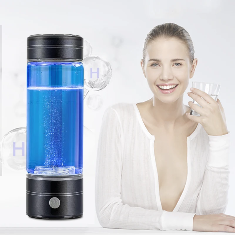 Новый 4000 ppb водородная бутылка для воды с технологией Spe Pem генератор молекулярного водорода богатая стеклянная здоровья