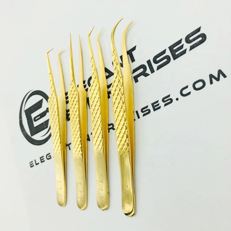 
Eyelash Extension Tweezers Best Seller/Stainless steel/private label eyelash tweezers 