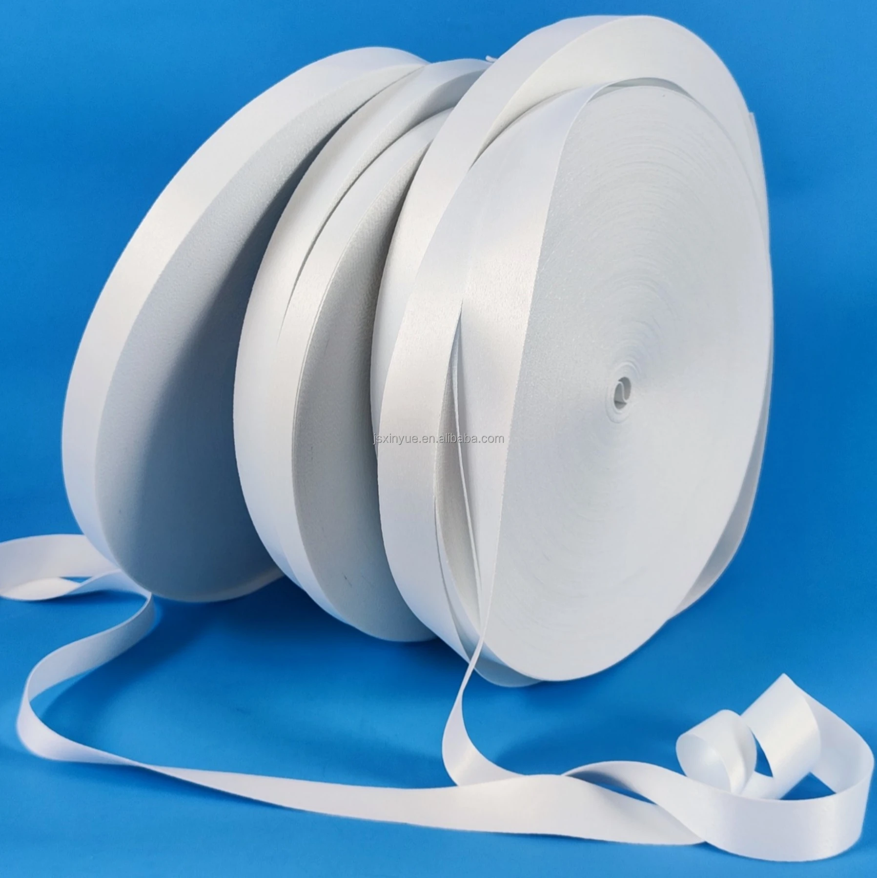 sublimation blanks polyester lanyard ribbon material for making keychain