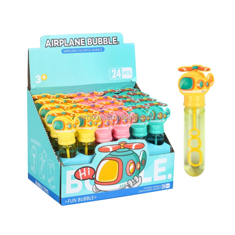 Mini Bubble Toy Plastic Bubble Wand Cute Frog Bubble Stick Solution 5ml Cheap Toys Wholesale