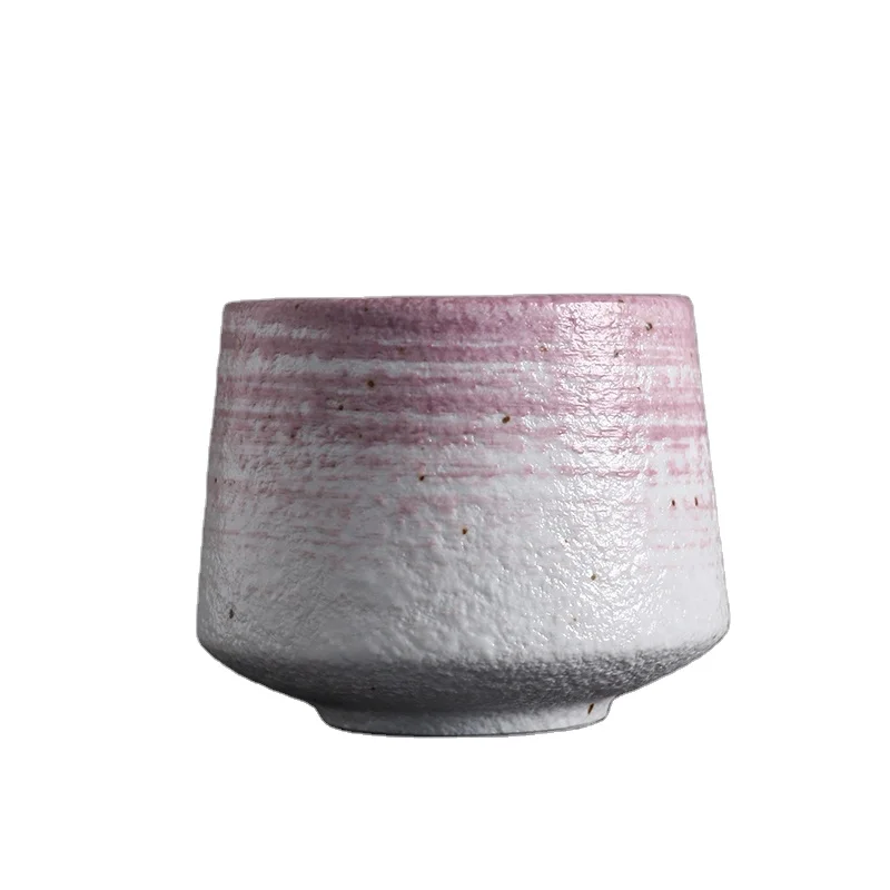 JIXI Japanese Style Big Capacity Ceramic Tea Cup Porcelain Teacups Chinese Kung Fu Cup