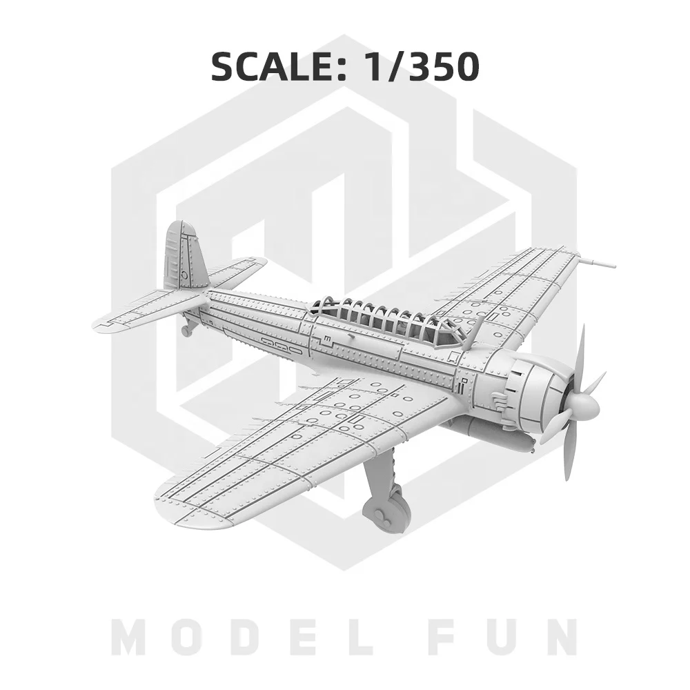 1/350 Nakajima B6 N2 IJN Tenzan Carrier Attack-Bomber  3D PRINTED MODEL NAVY WEAPON MODEL RESIN MODEL MFP35003