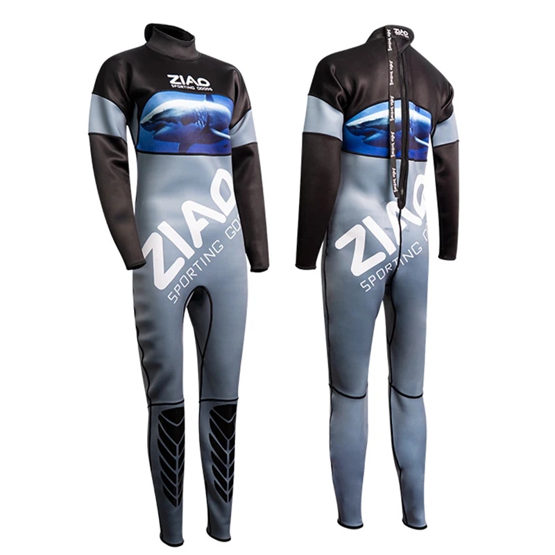 Fashion oem full zipper long legs plus size women sexy thermal open water swimming diving yamamoto neoprene wetsuit supplier