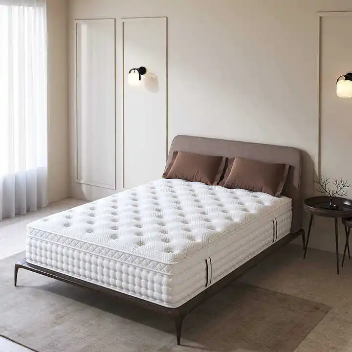 bonnell queen rolled up in box orthopedic queen king full  latex king pocket bed in a box memory foam spring mattress massage