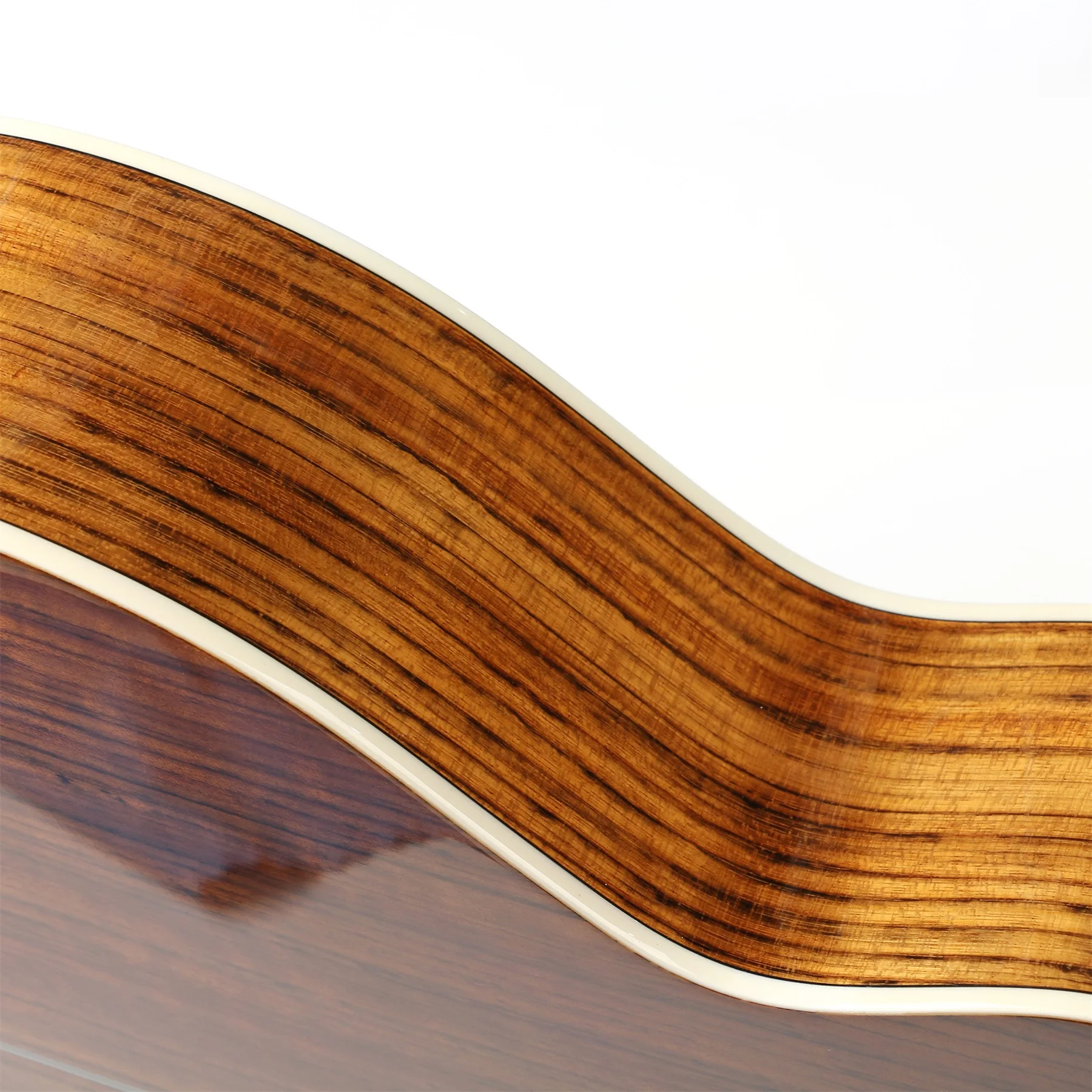 Factory custom 40 inch size high end acoustic guitar electric