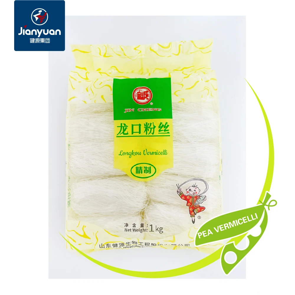 Delicious Healthy Food Chinese Longkou Mung Bean Vermicelli