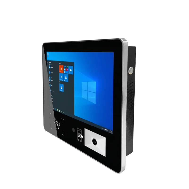 Pos terminal touch screen with auto cut printer windows 10 pos system