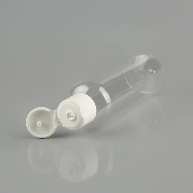 Cheap price 100ml plastic cosmetic bottle with plastic cap