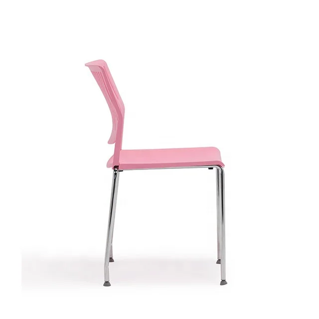 Cheemay Waterproof Portable Plastic Dining Chair,Outdoor Event Furniture Available in Pink Color