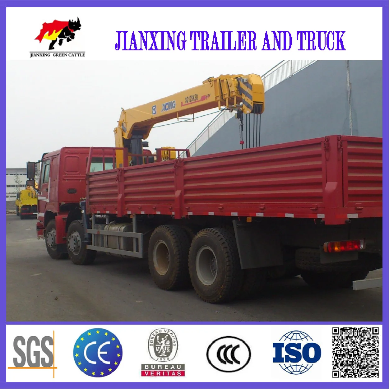 Truck with Crane  crane truck truck mounted crane