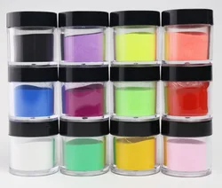 12 Colors  10 g Option Acrylic Polymer Powder Builder Nail Art Supplies Manicure Tool
