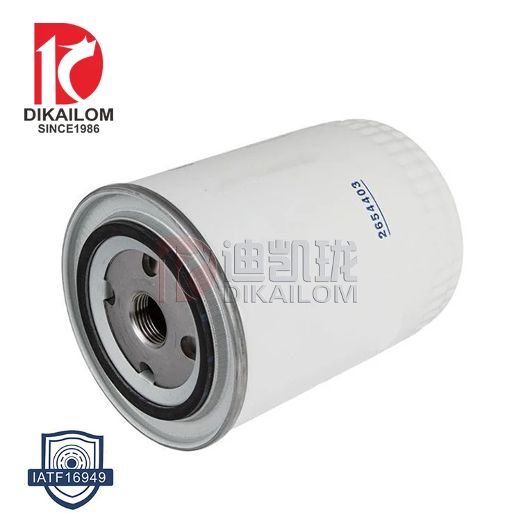 Оригинальные запчасти для дизельных двигателей экскаватора, гидравлических масляных фильтров для Perkins Volvo 2654403 4840740 LF701 P554003