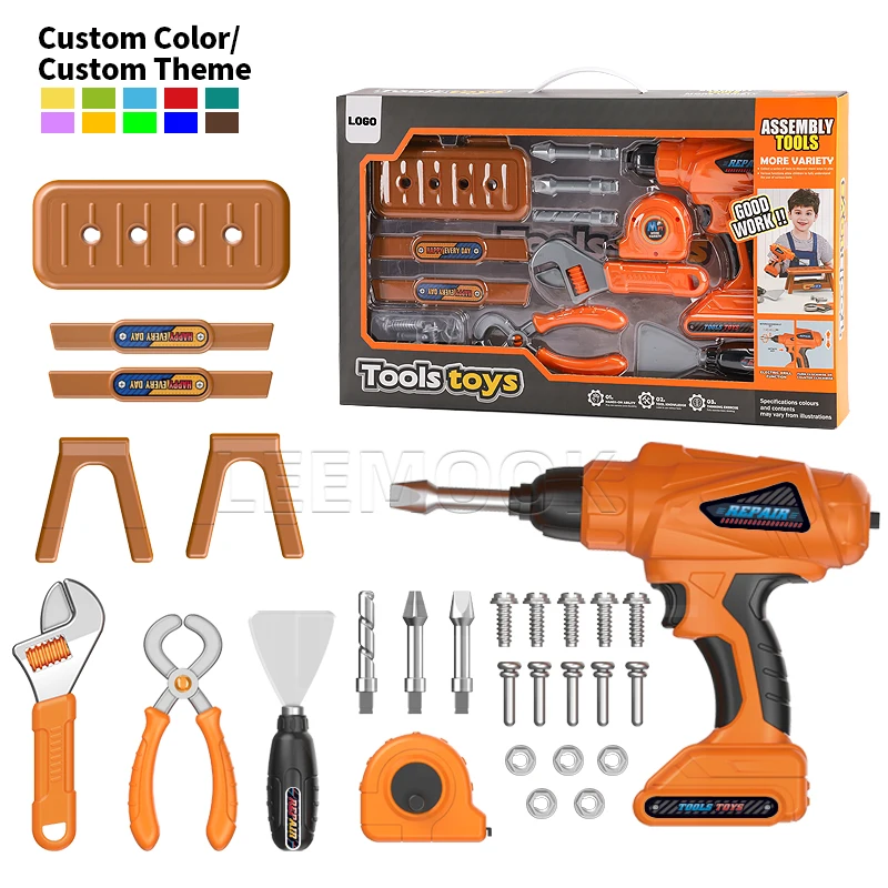Leemook wholesale children tool toys pretend play educational toys play house tools toys