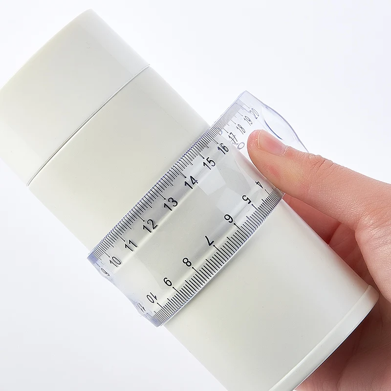 20cm plastic ruler set  PVC flexible ruler student drawing ruler students school&office stationary
