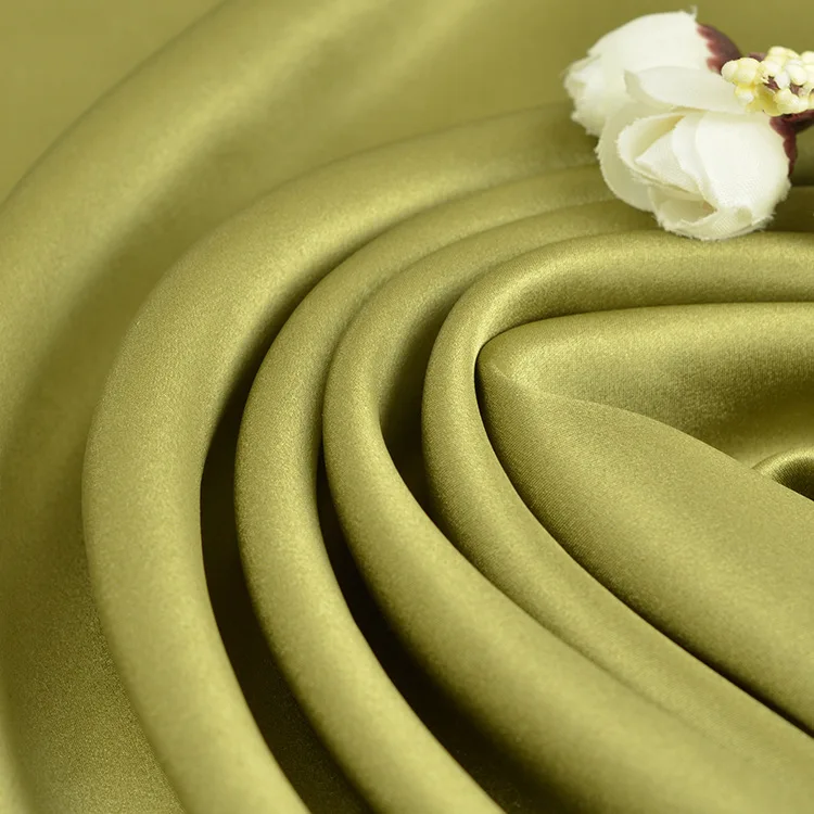 High Quality 114cm width Organic Mulberry Silk Fabric 19mm Custom 100% Silk Fabric For Clothing Women With OEKO-TEX100