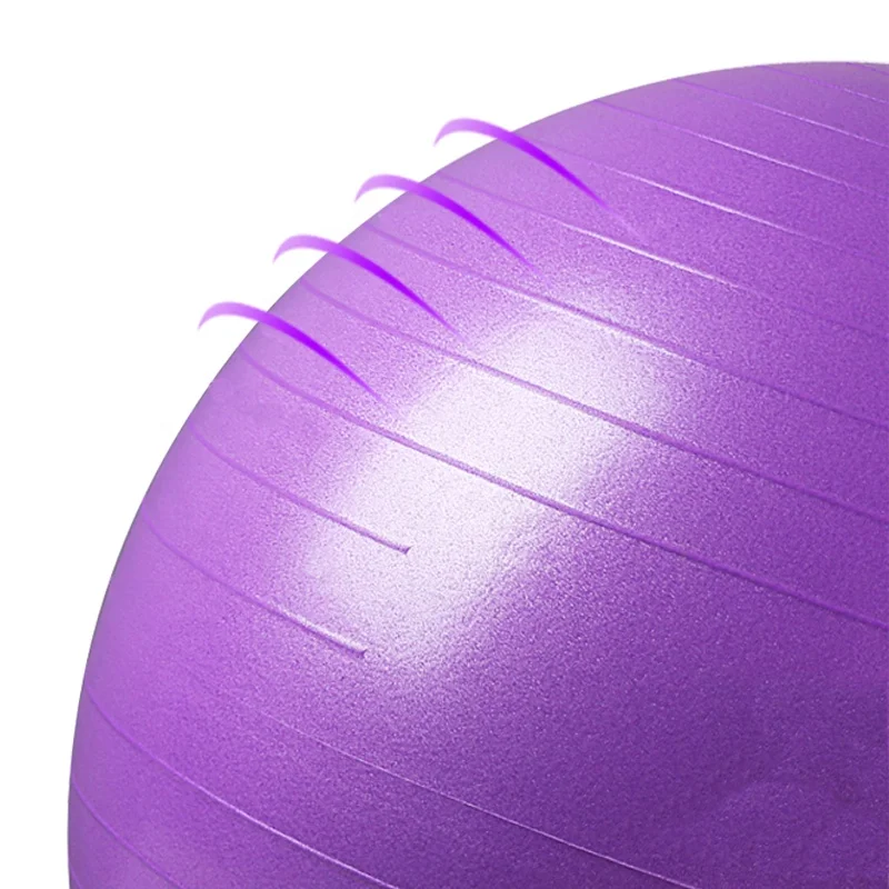 Health and Fitness Anti-Burst Stability Gym Yoga Ball with pump