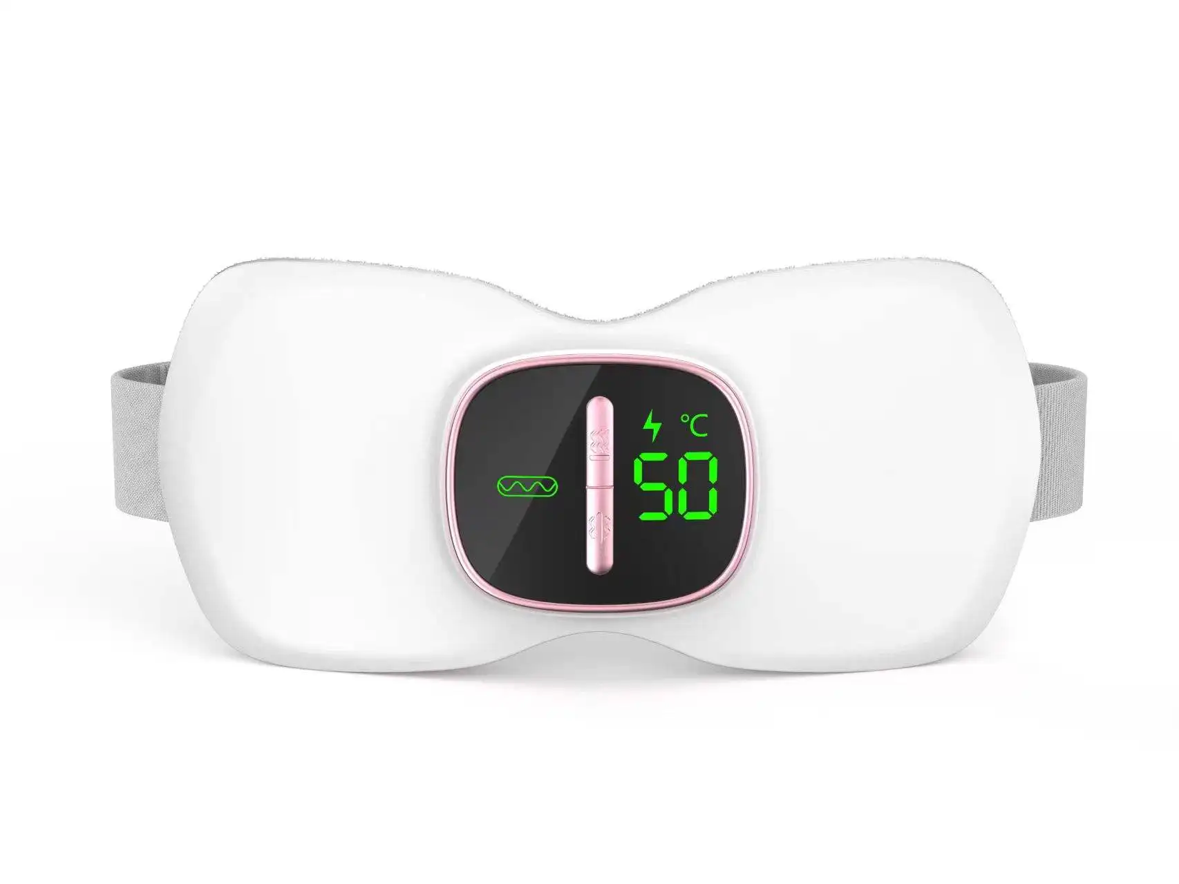 Factory Hot Compress Smart Warm Palace Belt Menstrual Heating Pad   Period Cramp Massager Vibrating Heating Waist Belt