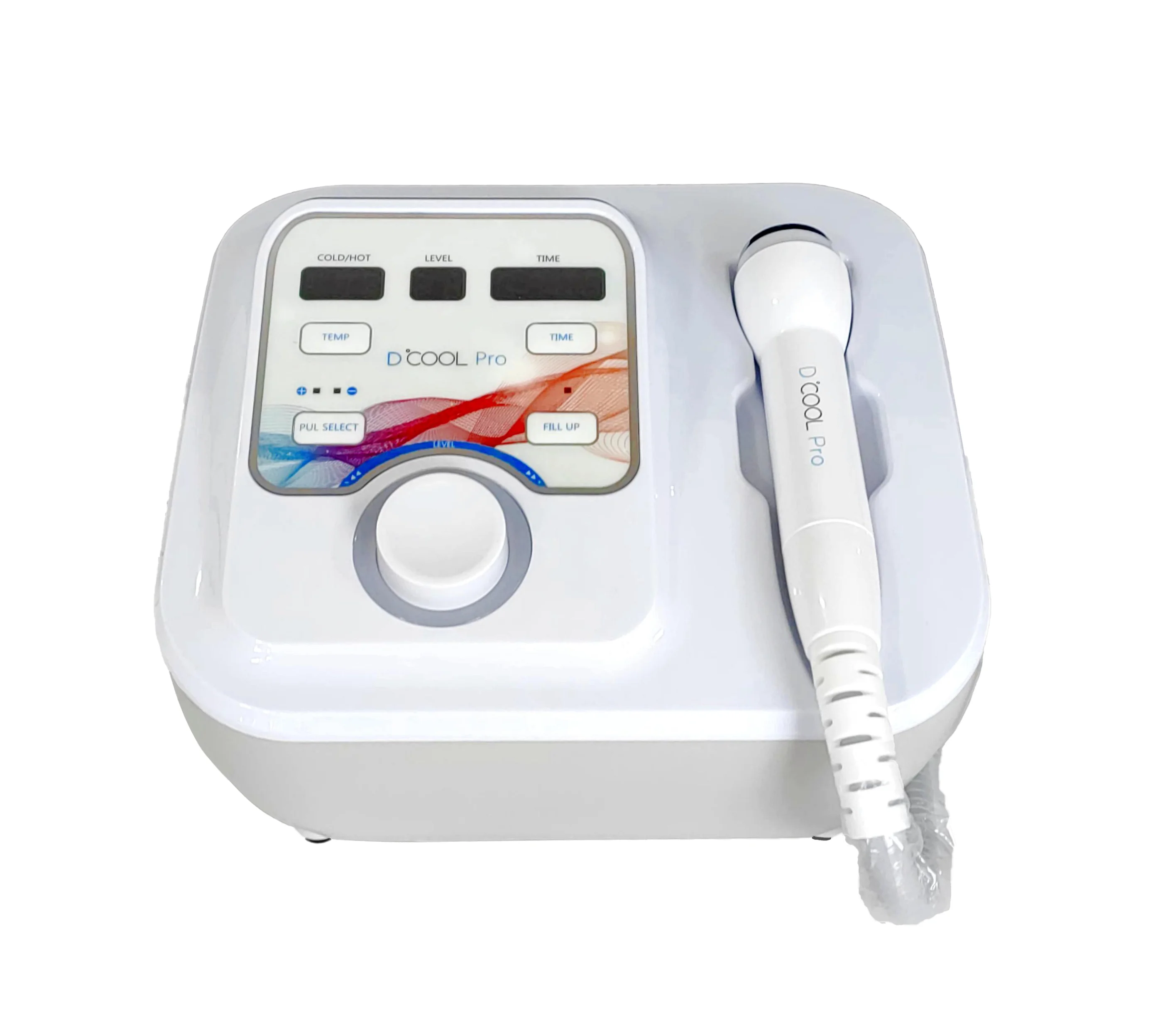 D Cool Pro Cold Warm Electroporation Cryo Skin Cooling FreezingImported Pump Dcool Pro Handles With Red And Blue Light